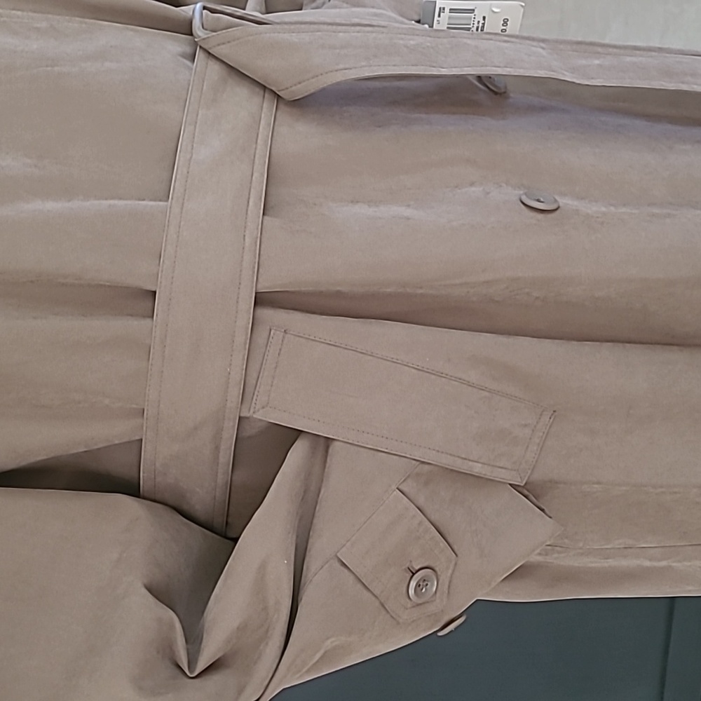 NEW: London Fog Trench Long Coat - Picture 6 of 16